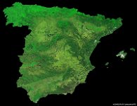 Spain   Date: 16/07/2016   Resolution: 1,000m : europe, spain, esa