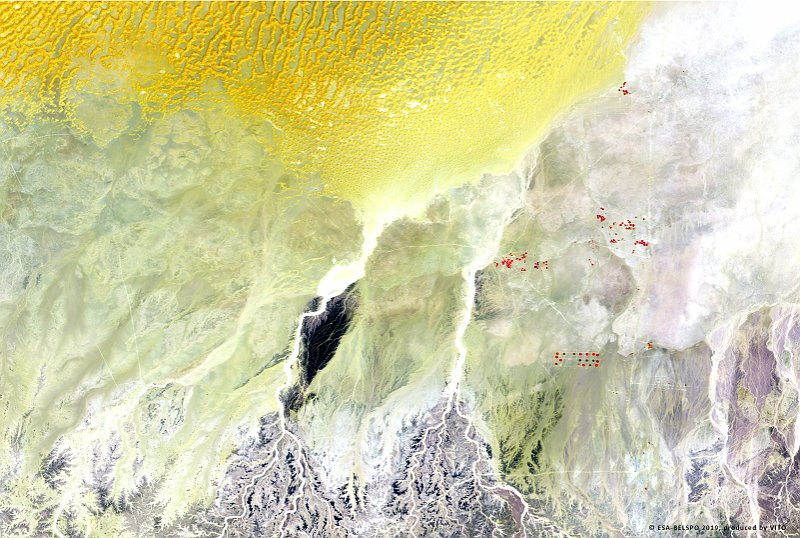 Oman, Wadi system in Dhofar