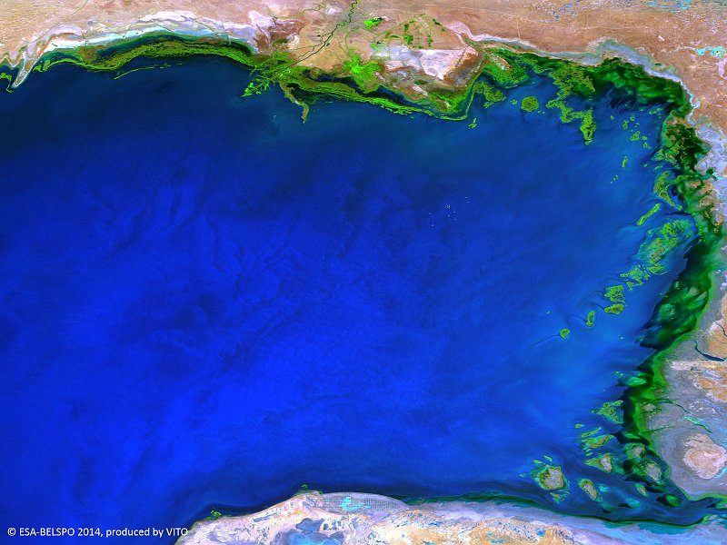 Caspian sea, Kazakhstan