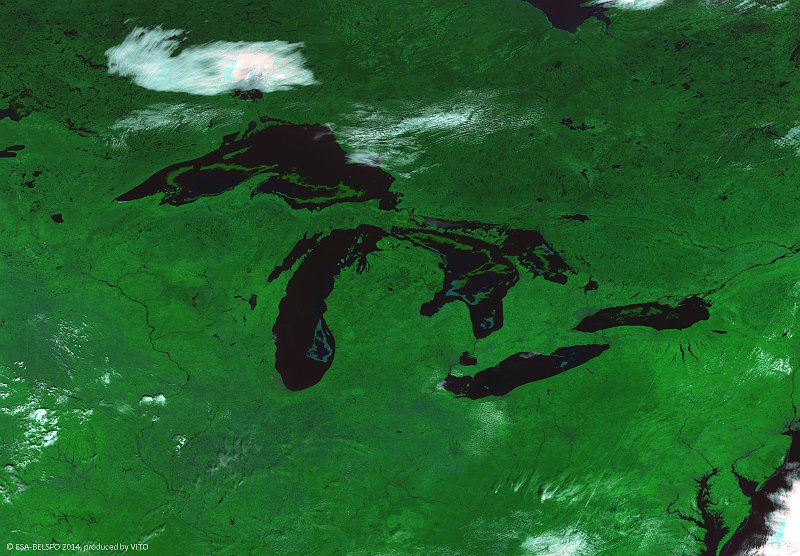 The Great Lakes, USA