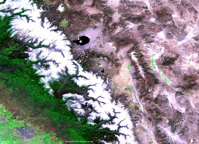 Sierra Nevada mountain range, USA