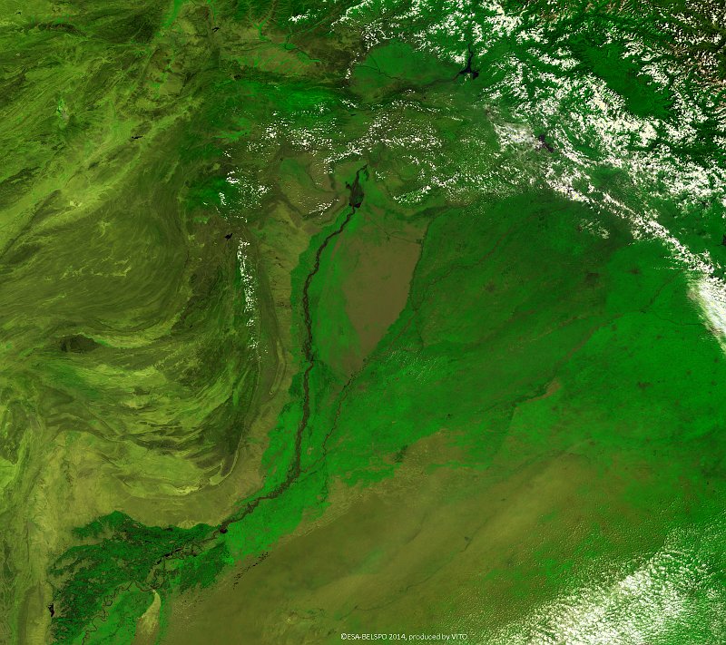 Indus river, Pakistan
